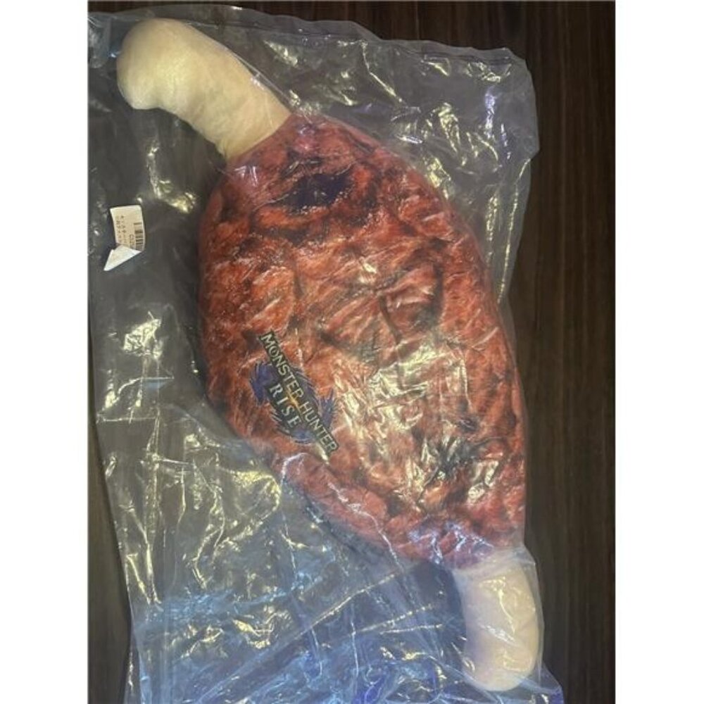 Monster Hunter Rise Cushion Plush Meat Tissue Box Holder